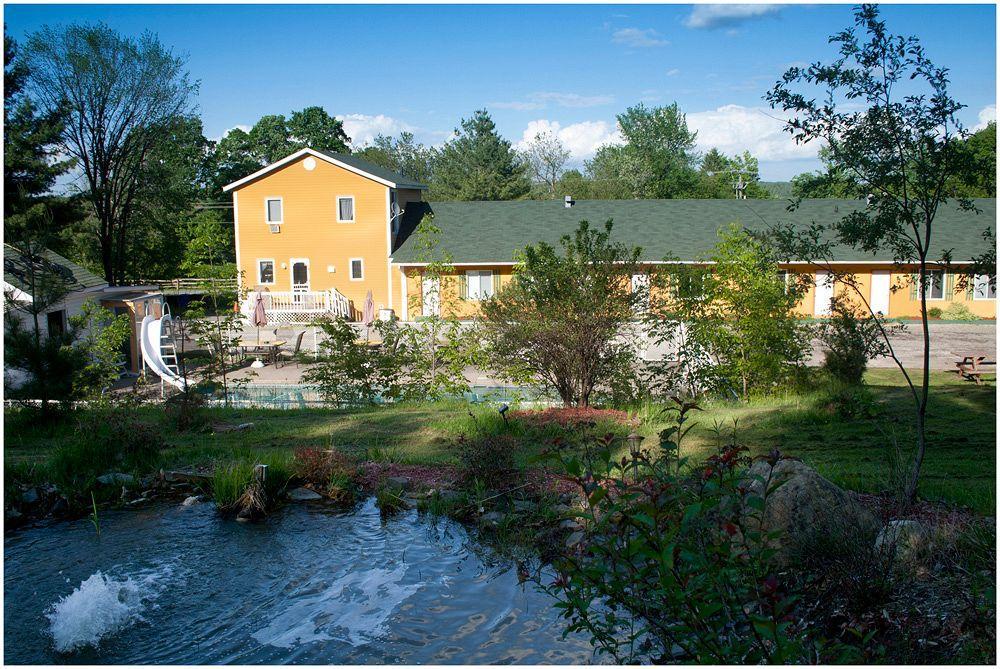 Motel De La Montagne Orford Buitenkant foto
